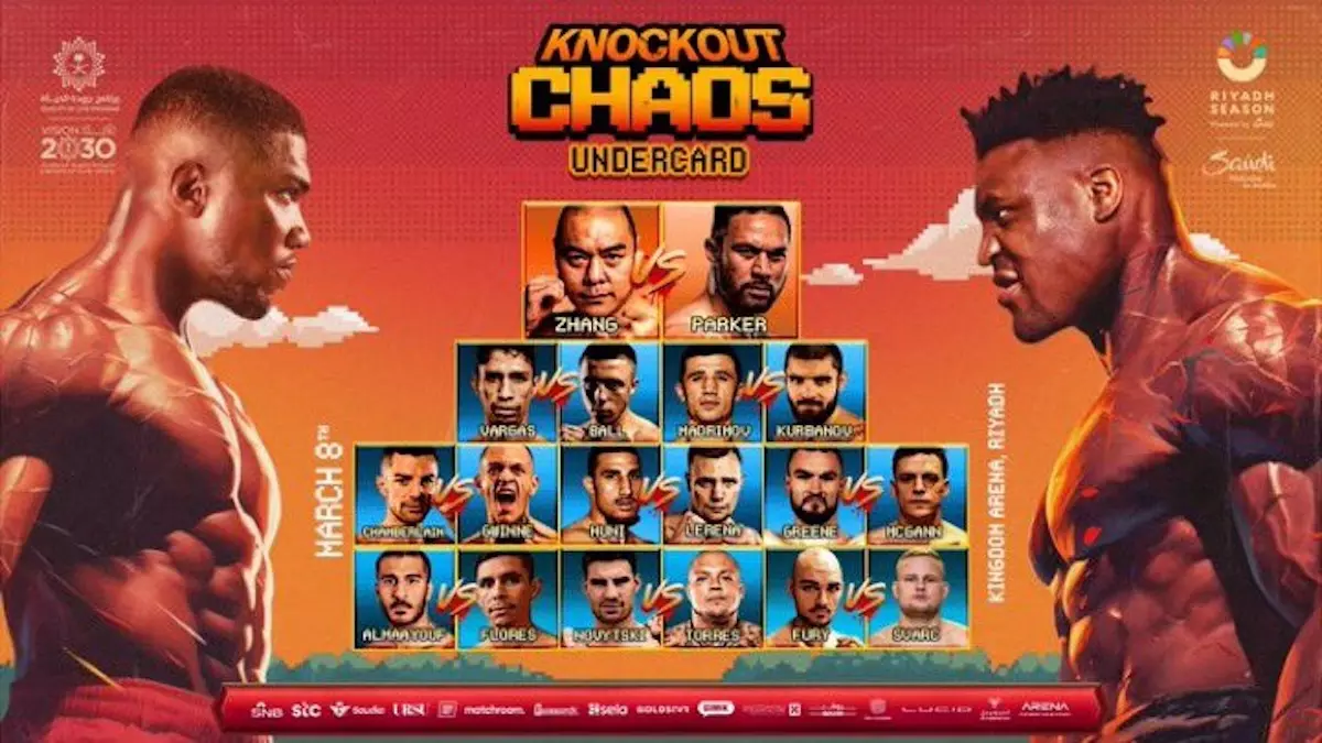 'Knockout Chaos' Fight Card Receives Vital Boost