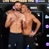 Chris Bourke and Ashley Lane in British and Commonwealth Clash
