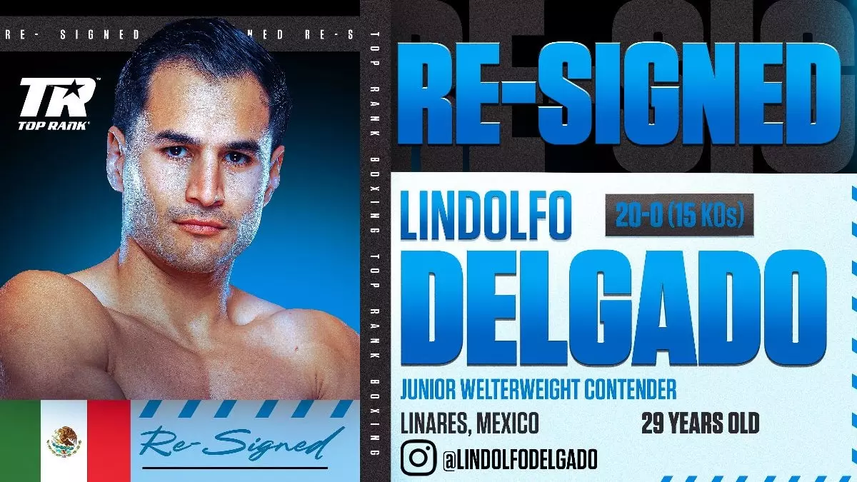 Unbeaten Junior Welterweight Contender Inks Multi-Year Extension: Top Rank’s Rising Star Targets World Champion Status