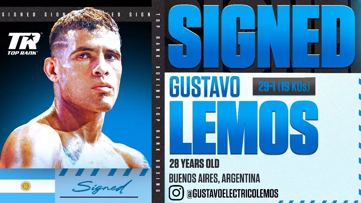 Heavy-Handed 135/140 Contender Inks Co-promotional Deal With Top Rank