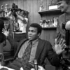 Muhammad Ali before fight with Joe Frazier
