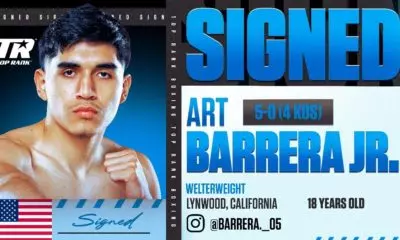 Top Rank Sign Exciting Unbeaten Welterweight Prospect to Long-Term Promotional Contract