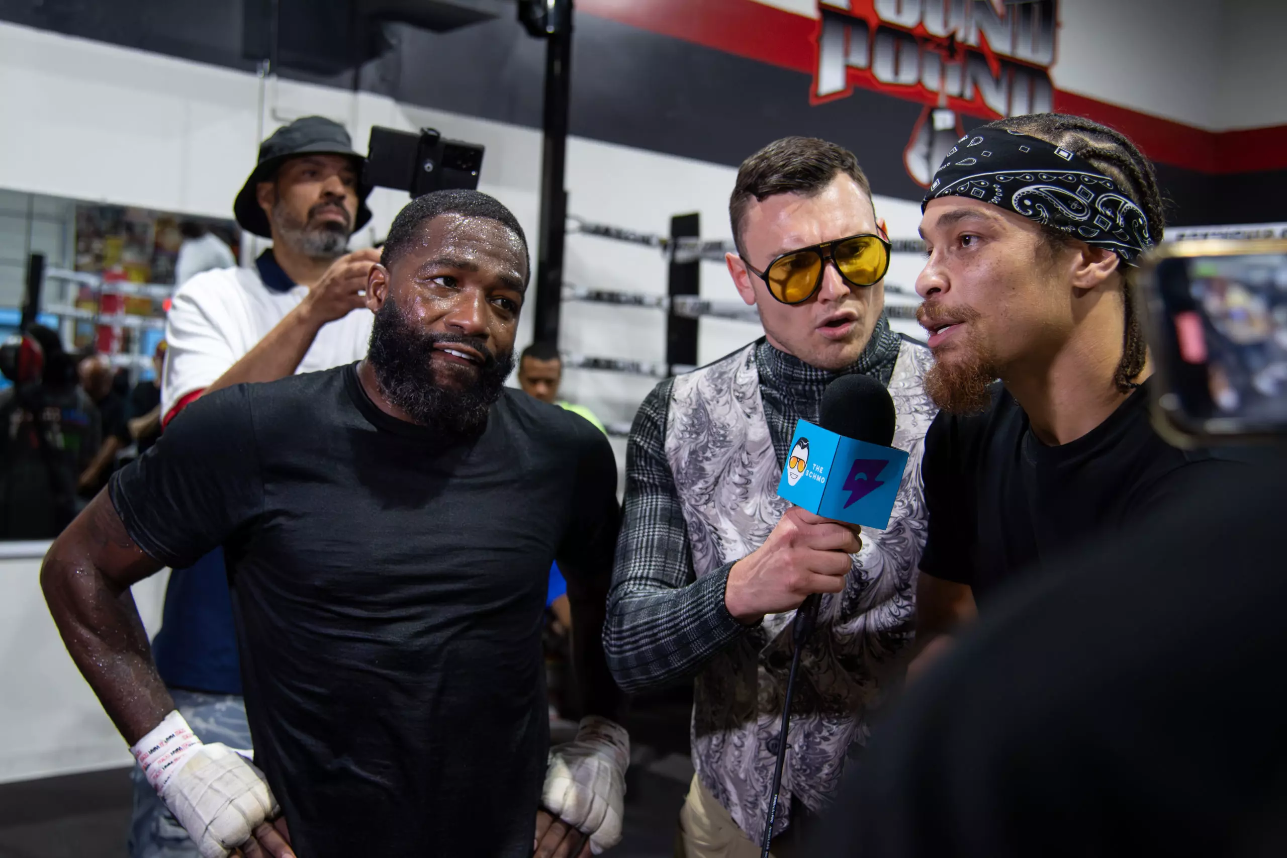 Adrien Broner and Blair Cobbs Confident at Bizarre Presser