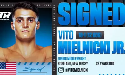 'Extraordinarily Talented' Junior Middleweight Contender Signs With Top Rank
