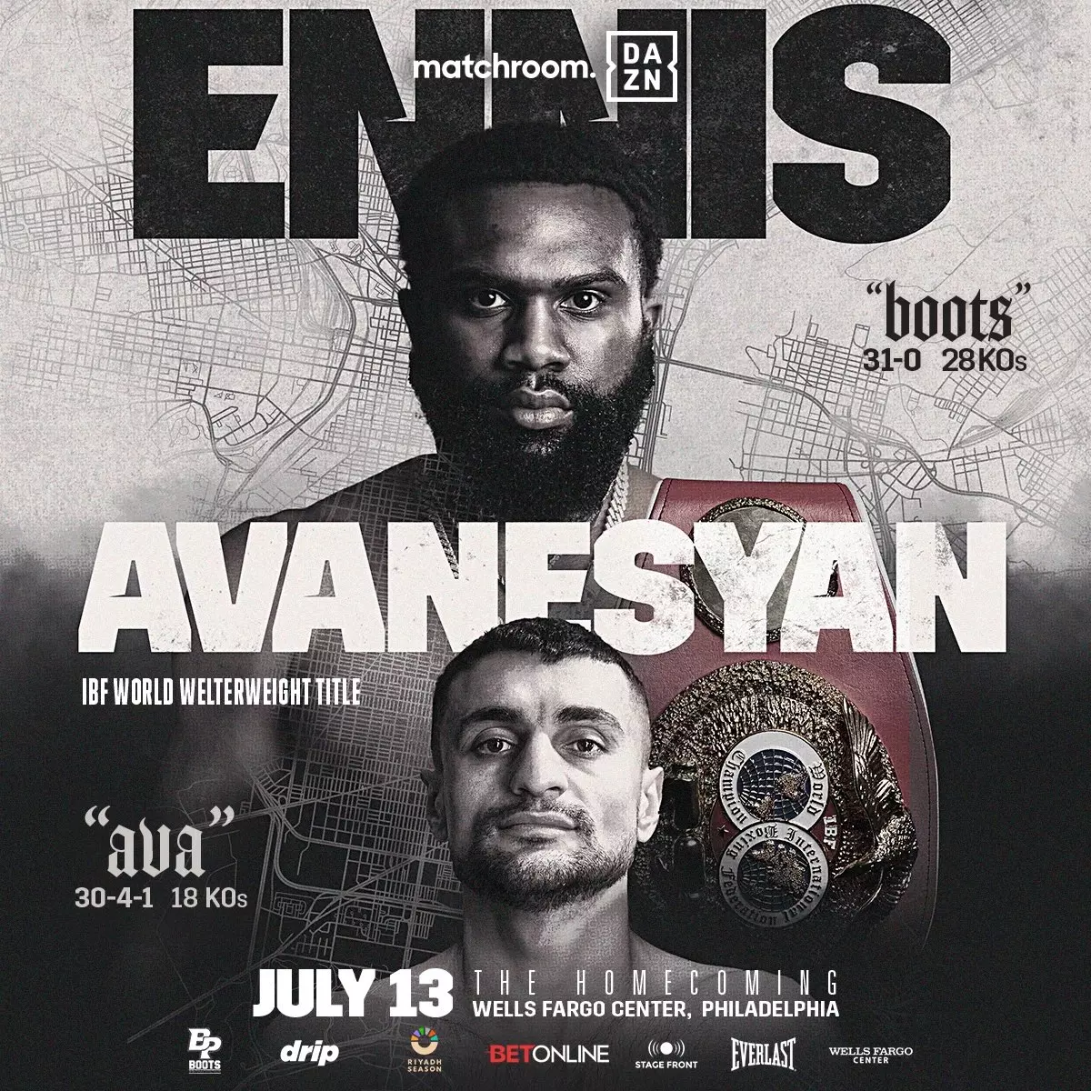 Jaron 'Boots' Ennis vs. David Avanesyan: How to Stream, Betting Odds and Fight Card