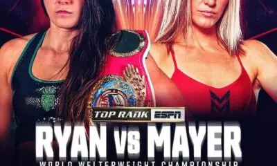 Sandy Ryan vs. Mikaela Mayer: How to Stream, Betting Odds and Fight Card