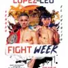 Luis Alberto Lopez vs. Angelo Leo: How to Stream, Betting Odds and Fight Card