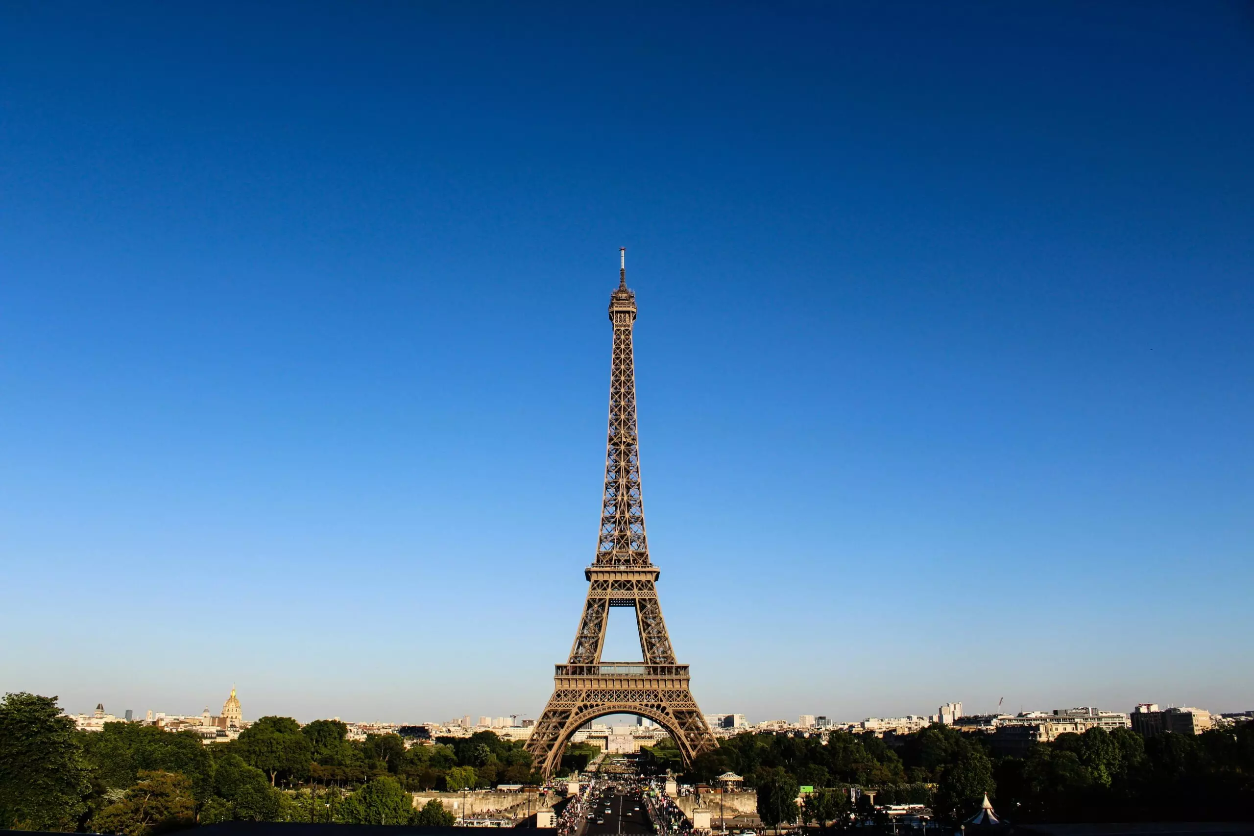 A picture of the Eiffel Tower for an article on the boxing schedule