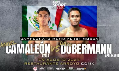 Title Fights Around the World: Ángel Ayala KOs Dave Apolinario