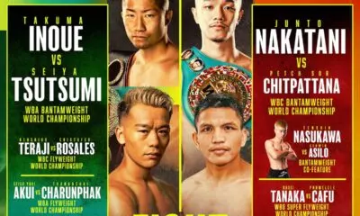 Takuma Inoue vs. Seiya Tsutsumi: How to Stream, Betting Odds and Fight Card