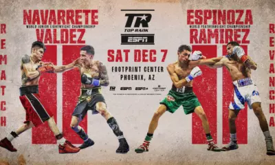 Emanuel Navarrete vs. Óscar Valdez Rematch Made Official