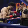 Ramirez vs Benavidez: Gilberto Ramirez lands left hook against Chris Billam-Smith