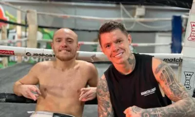 Sunny Edwards and Charlie Edwards in Training