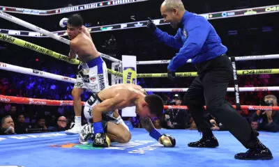 Emanuel Navarrete Repeatedly Drops, Stops Óscar Valdez