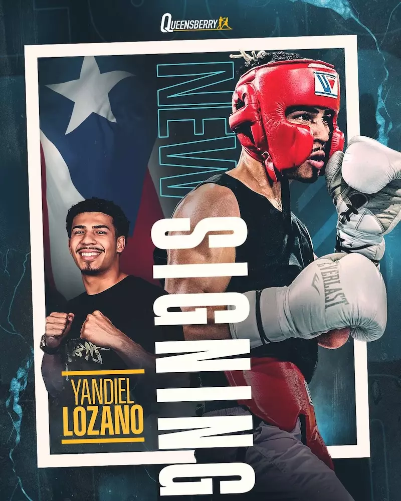 Queensberry Promotions Secure Deal with ‘Exceptional Young Fighter’ - Yandiel Lozano