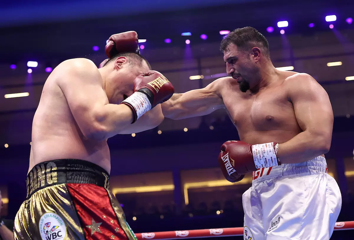 British and European heavyweights: Zhilei Zhang v Agit Kabayel, Interim WBC World Heavyweight Title 22 February 2025