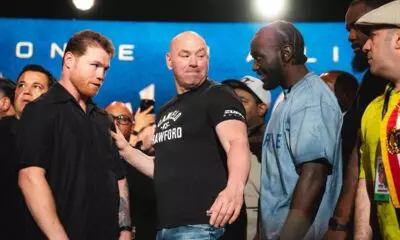 Dana White sends message to Eddie Hearn and Frank Warren ahead of Canelo vs Crawford