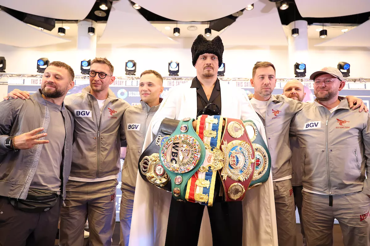 Oleksandr Usyk V Daniel Dubois main event press conference