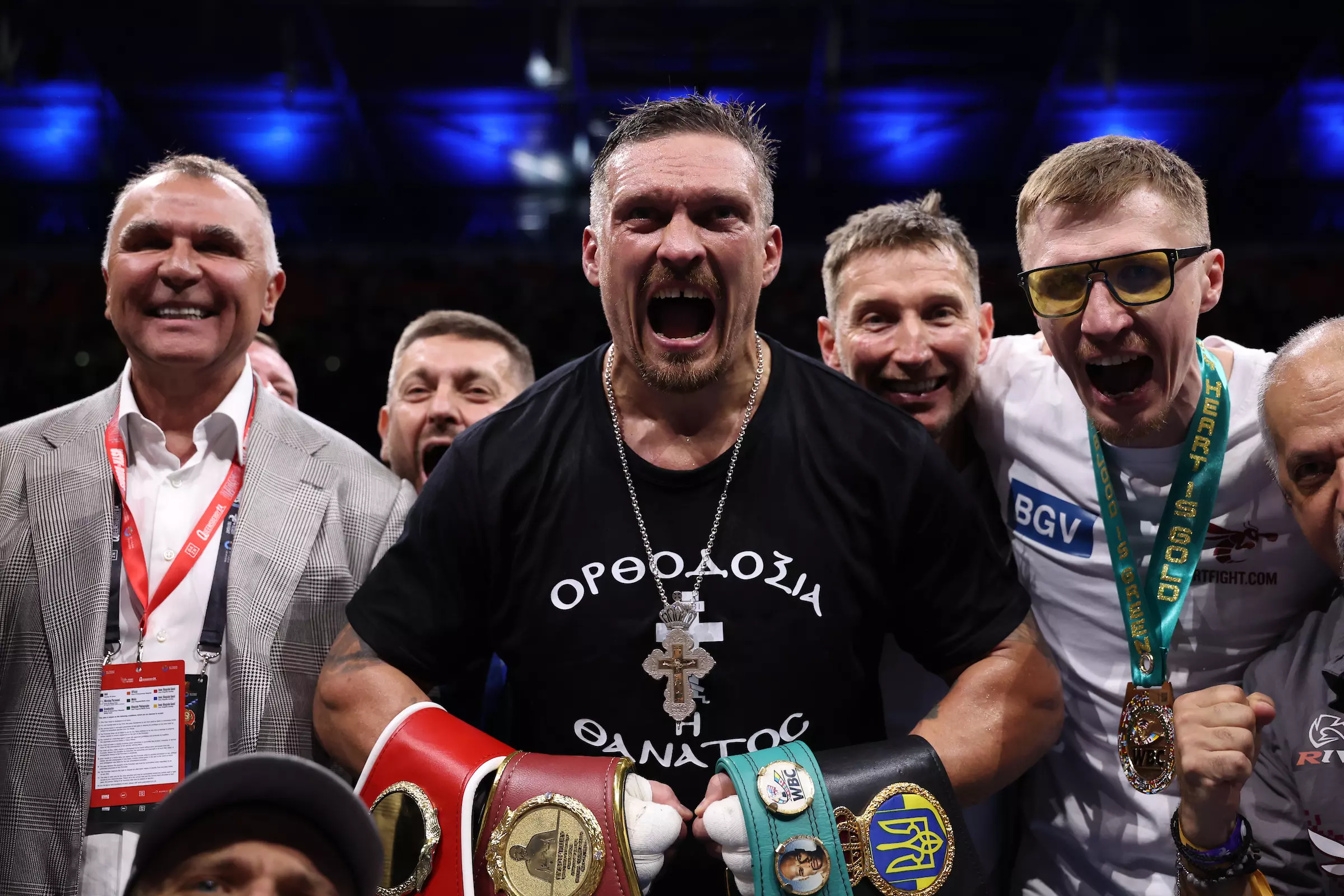 Oleksandr Usyk v Daniel Dubois - Undisputed Heavyweight Championship of the World Title Fight. Wembley Stadium, London, England on the 19th July 2025.
