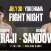 Kenshiro Teraji vs. Ricardo Sandoval: Live Results Update