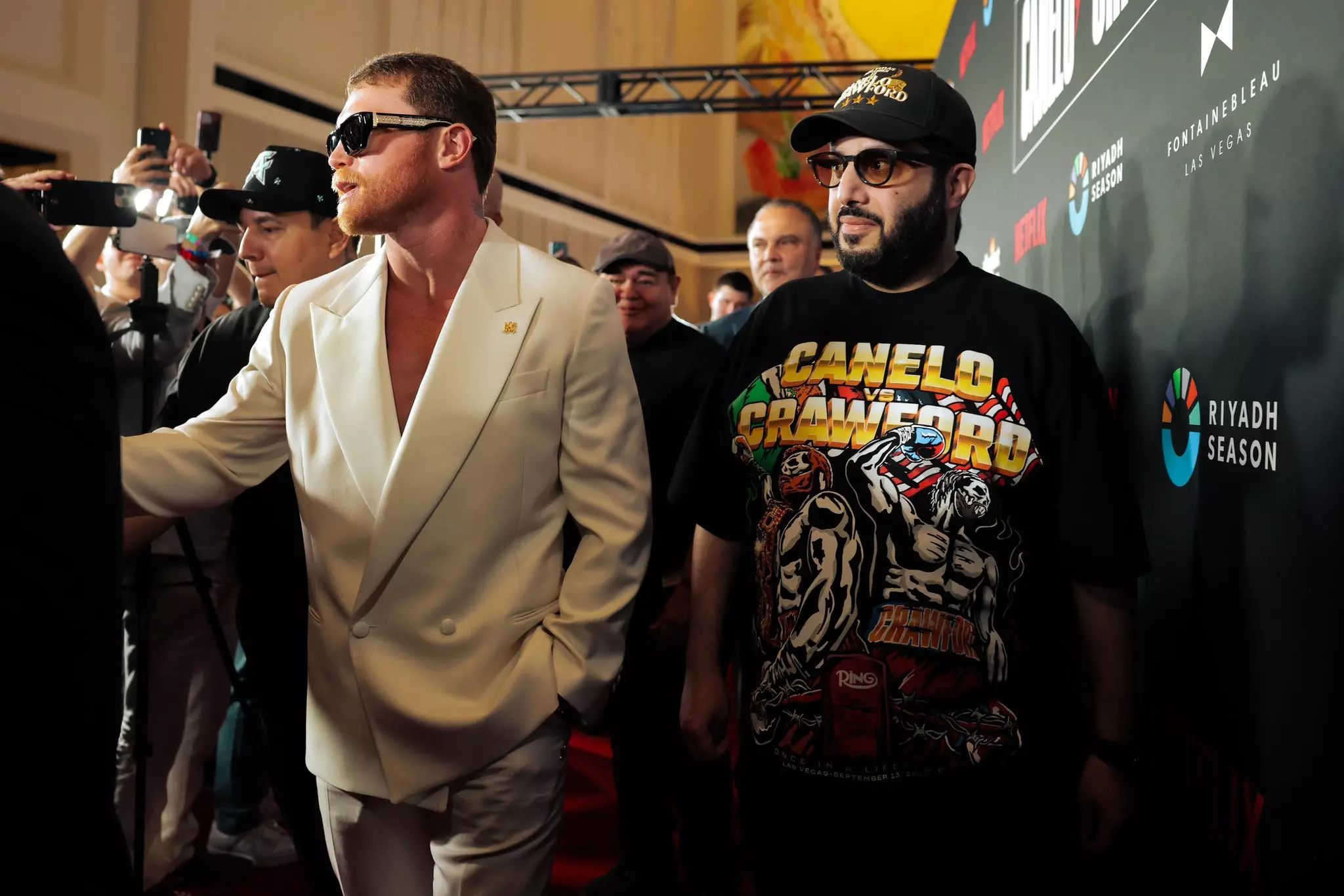 Canelo Alvarez details sparring With Jaron Ennis ahead of Crawford showdown