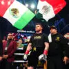 Saúl 'Canelo' Álvarez standing in a boxing ring