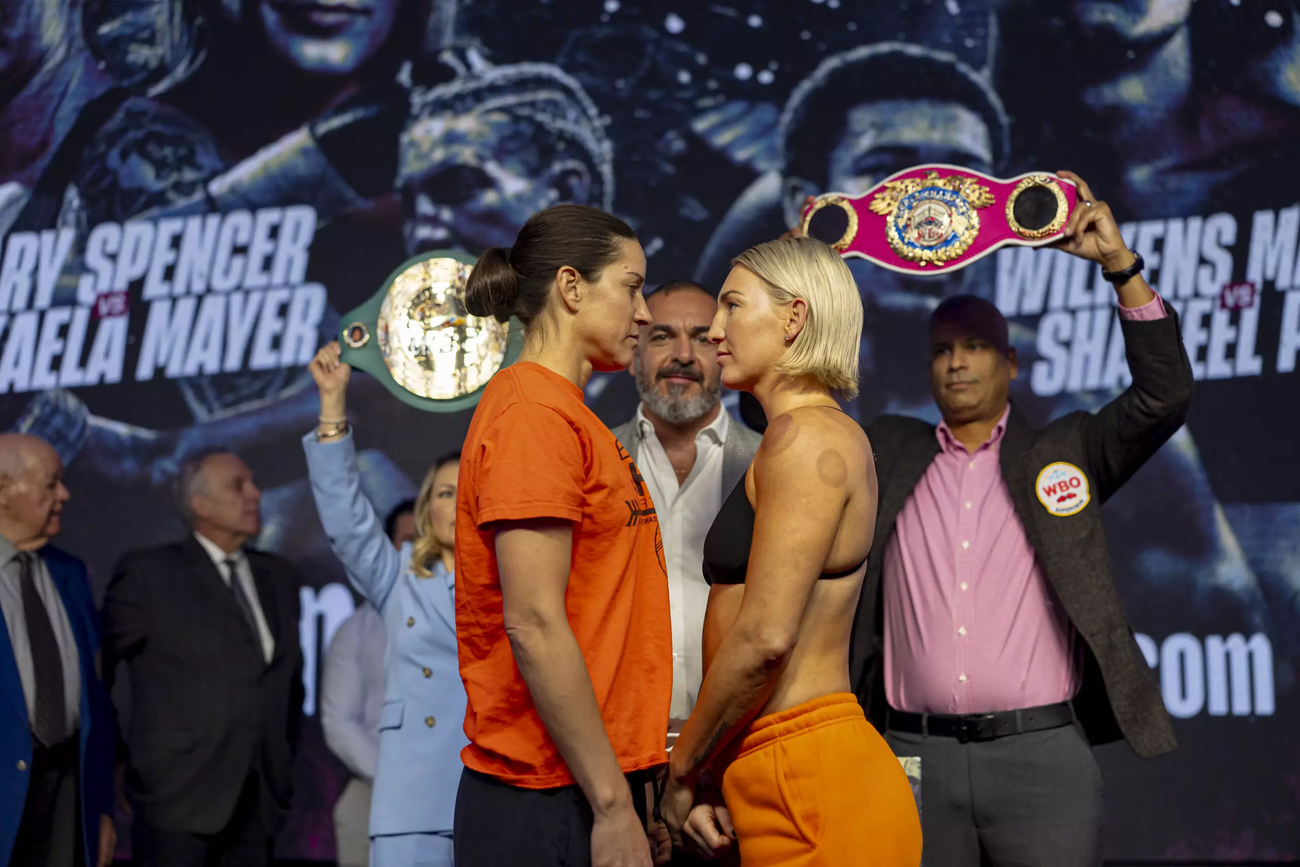 Mary Spencer vs. Mikaela Mayer live results update