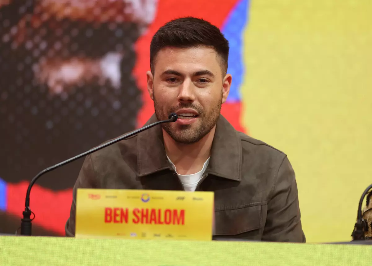 BOXXER: Ben Shalom during todays Press Conference ahead of the Chris Eubank vs Conor Benn II Ring Magazine Boxing event on November 15th 13 November 2025