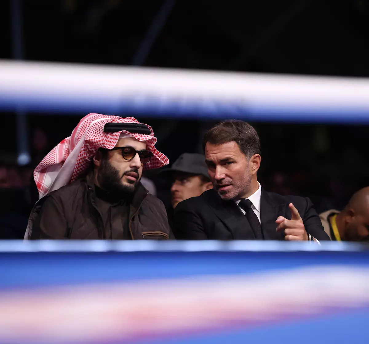Naoya Inoue vs Bam Rodriguez: Eddie Hearn sat ringside with Turki Alalshikh for Eubank vs Benn II