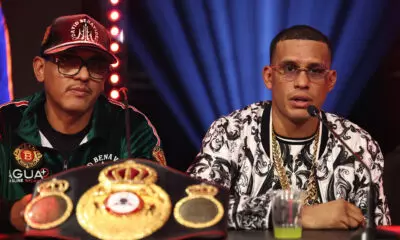 David Benavidez in press conference before Anthony Yarde fight