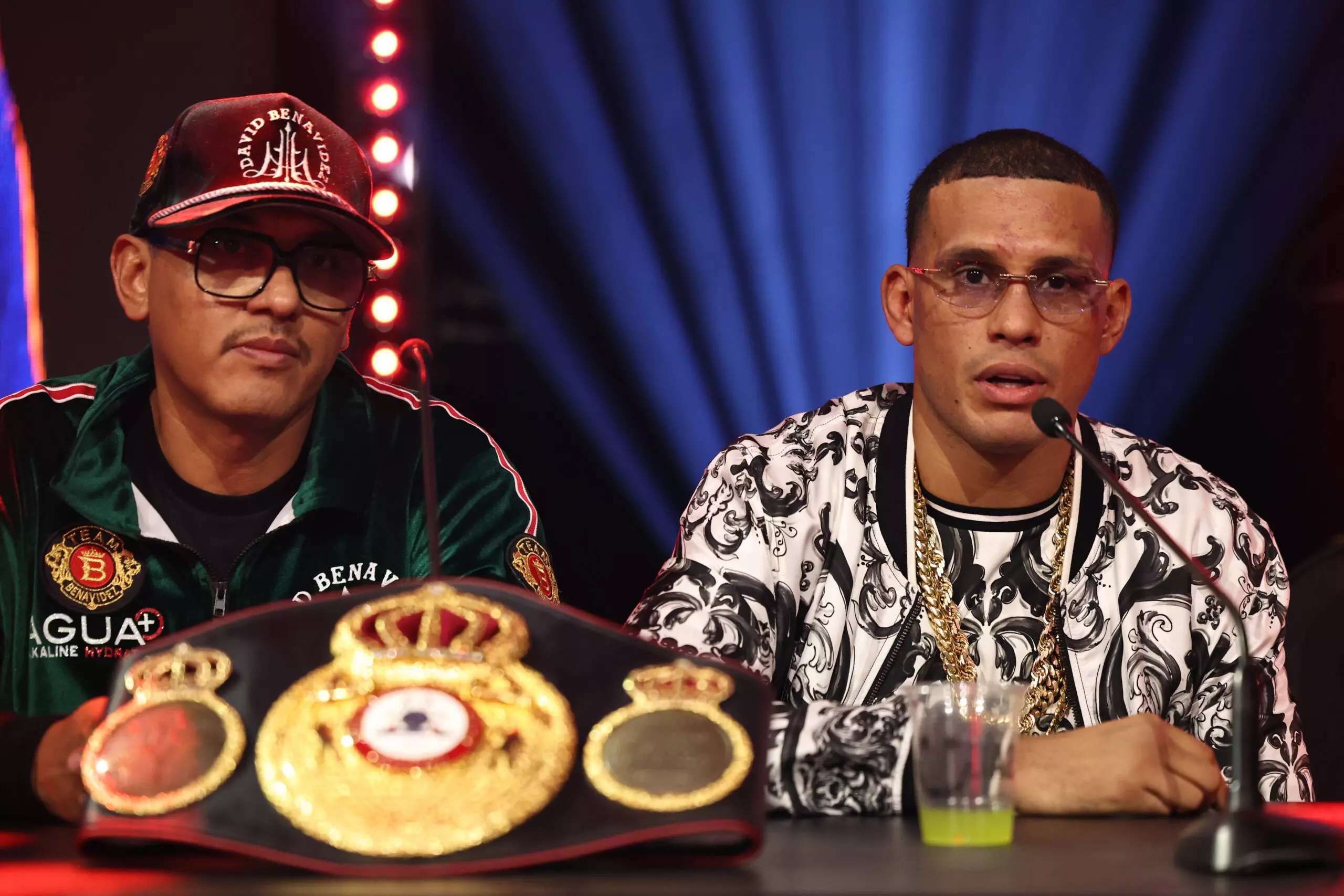 David Benavidez in press conference before Anthony Yarde fight