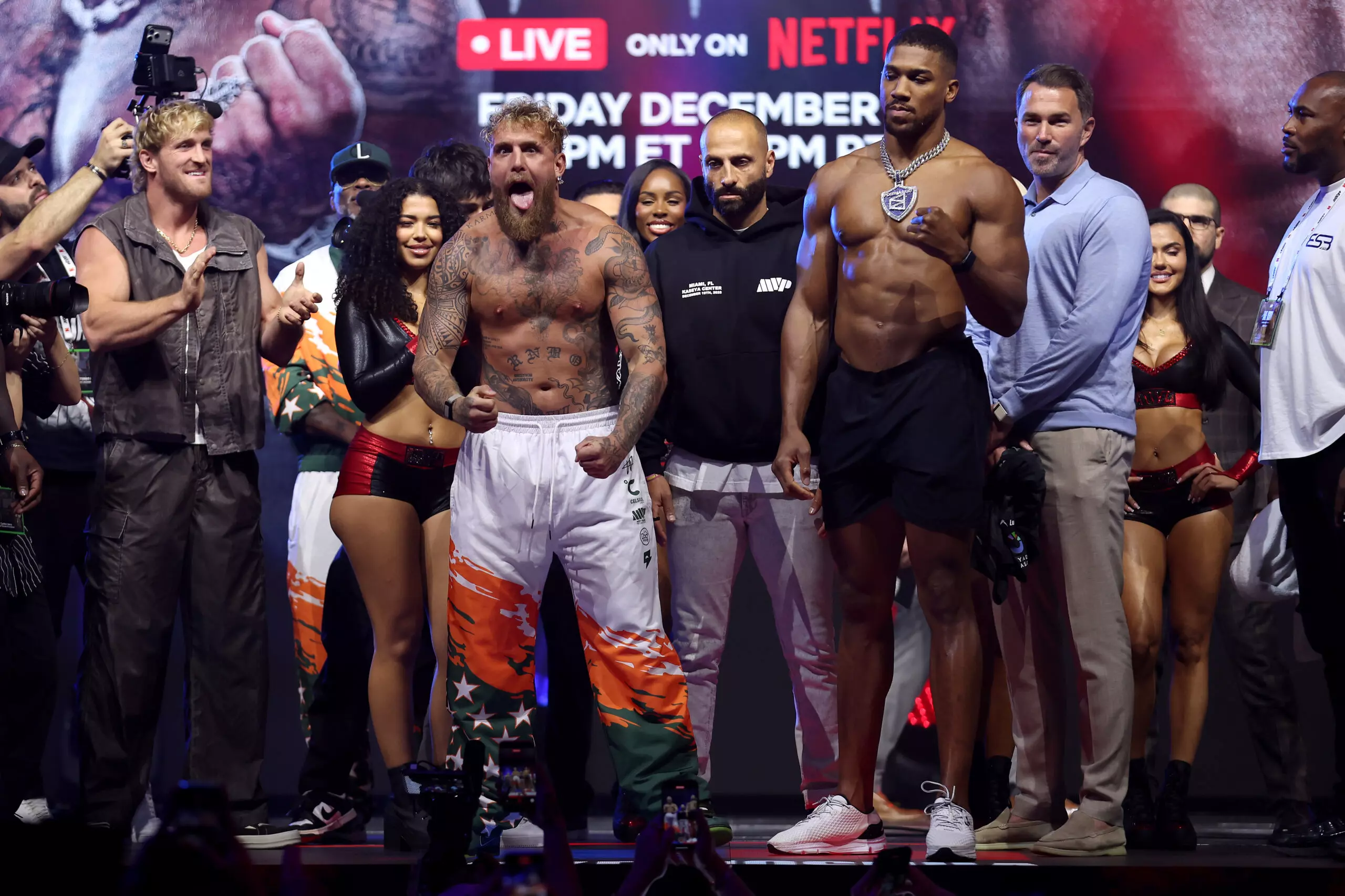 Netflix announces viewership stats for Jake Paul vs. Anthony Joshua clash