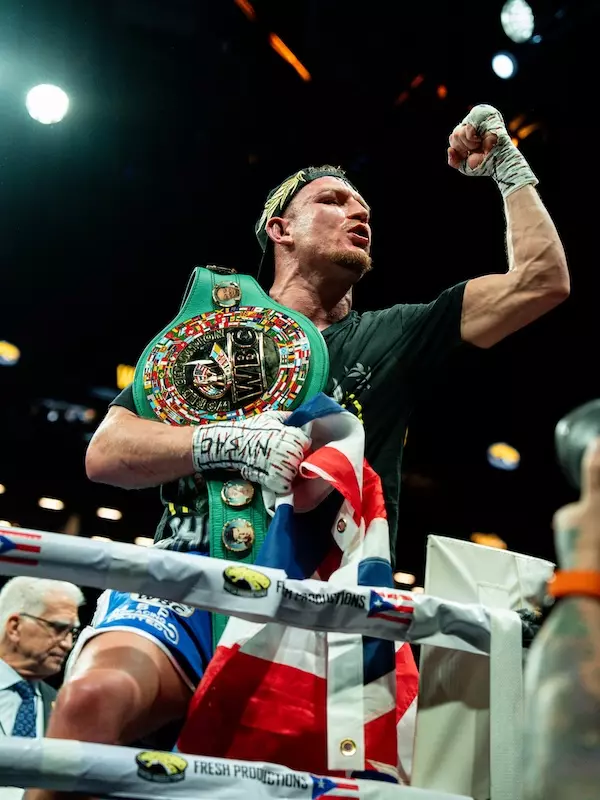 Eddie Hearn reacts to Dalton Smith's win and reveals what Matias told Smith after the fight