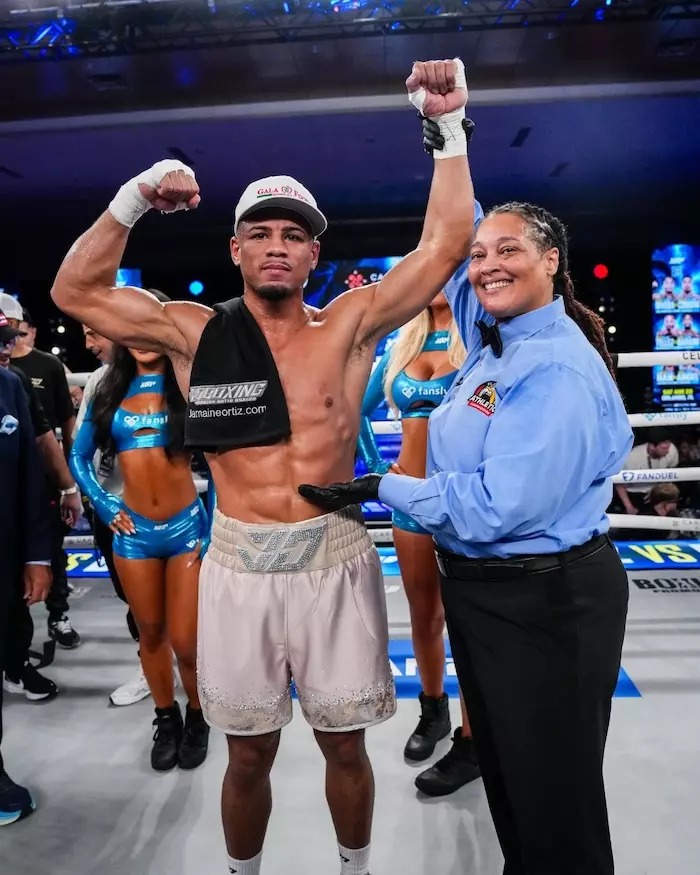 Jamaine Ortiz warns Keyshawn Davis 'he’ll find out quickly'
