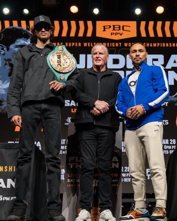 Sebastian Fundora vs Keith Thurman live results update