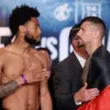 Amari Jones and Vincenzo Gualtieri face off