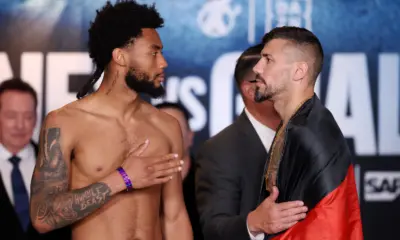 Amari Jones and Vincenzo Gualtieri face off