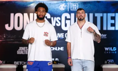 Amari Jones and Vincenzo Gualtieri face the camera