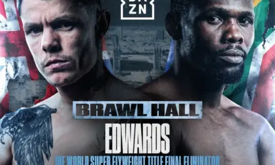 Fight poster for Charlie Edwards vs. Sikho Nqothole