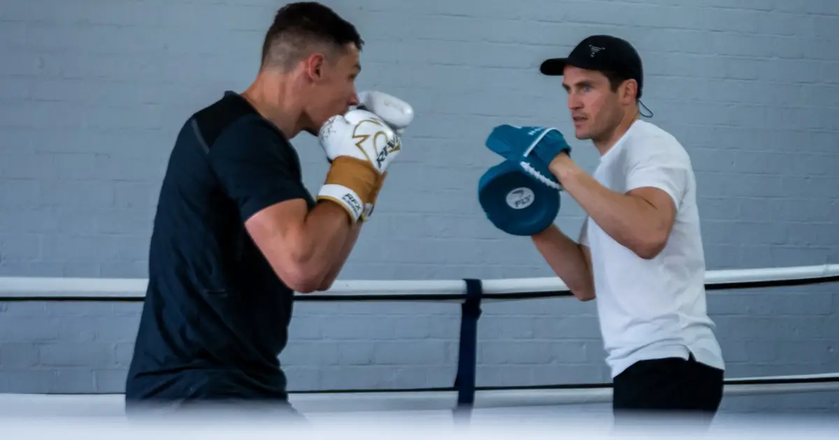 Chris Billam-Smith vs Ryan Rozicki: Chris Billam-Smith training with Shane McGuigan ahead of Ryan Rozicki