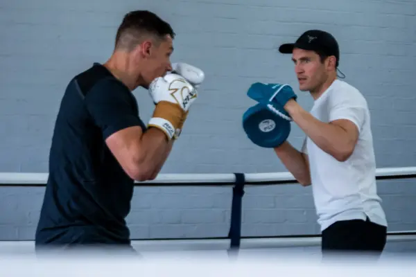 Chris Billam-Smith vs Ryan Rozicki: Chris Billam-Smith training with Shane McGuigan ahead of Ryan Rozicki