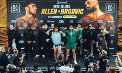 Dave Allen vs Filip Hrgovic at May 15 weigh in