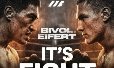 Fight poster for Dmitry Bivol vs. Michael Eifert
