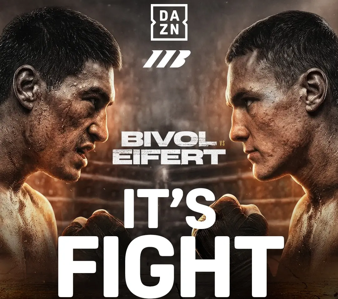 Fight poster for Dmitry Bivol vs. Michael Eifert