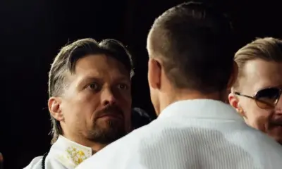 Oleksandr Usyk vs Rico Verhoeven face off at final press conference before May 23 fight