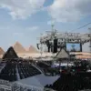 Photo of the ring and surrounding area in Giza, Egypt