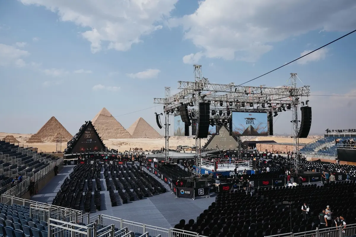 Photo of the ring and surrounding area in Giza, Egypt