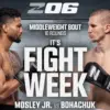 Shane Mosley Jr. vs Serhii Bohachuk fight poster