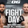 Shane Mosley Jr. vs. Serhii Bohachuk fight poster