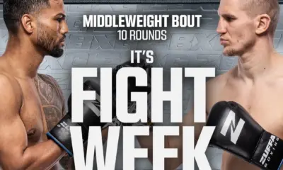 Shane Mosley Jr. vs Serhii Bohachuk fight poster